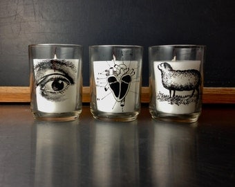 I Heart Ewe Candle Set