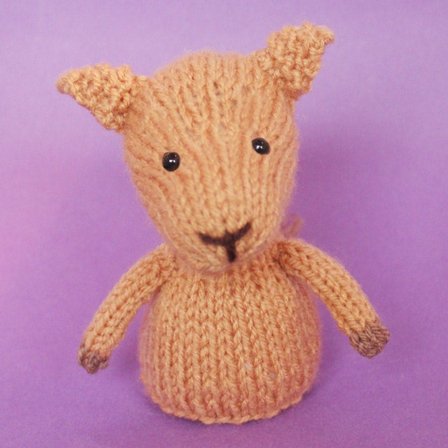 Camel Toy Knitting Pattern PDF