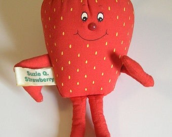 strawberry stuffed animal