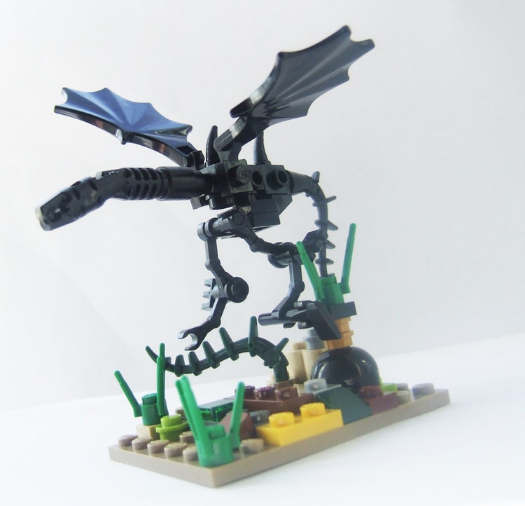 lego fell beast instructions