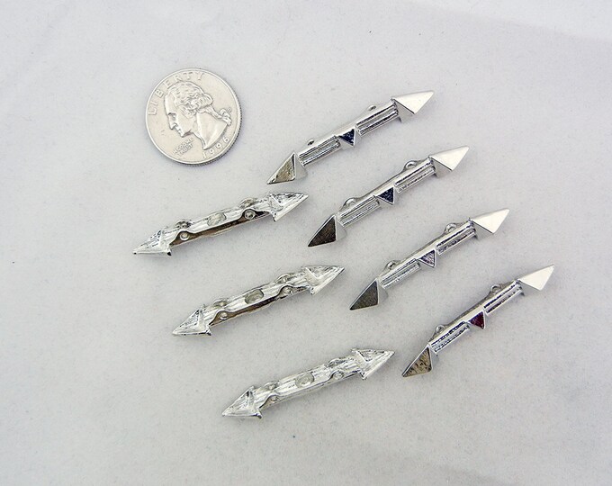 Set of 7 Arrow Slide Charms