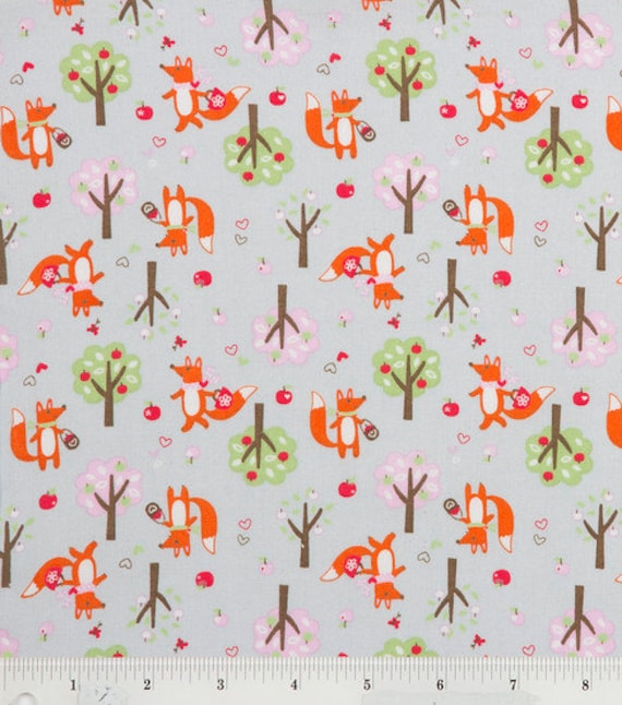 Little Fox Fabric By The Yard FBTY