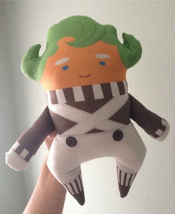 oompa loompa plush doll