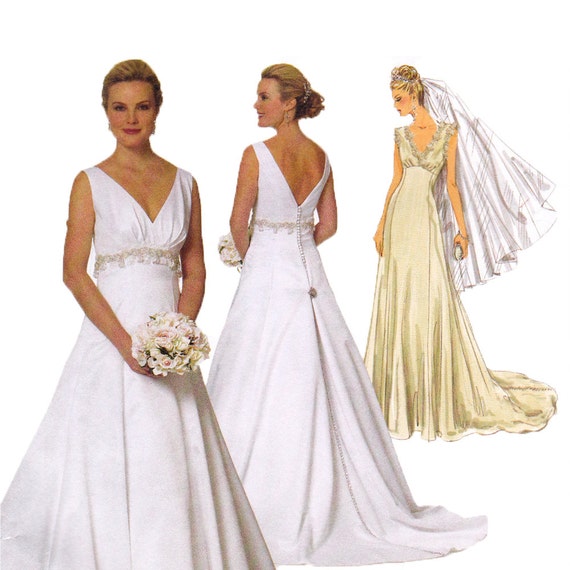 wedding-dress-sewing-pattern-butterick-5462-bridal-gown