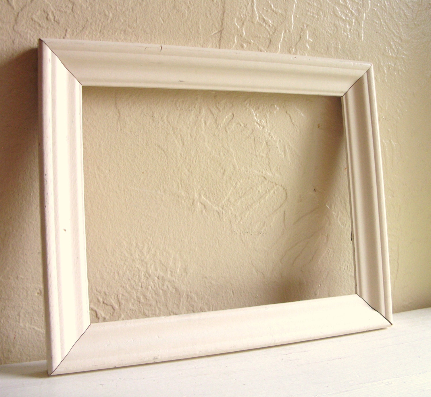 8x10 Wooden Cream Picture Frame Wood