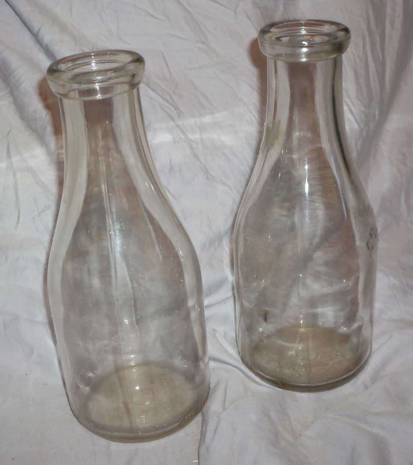 Vintage Glass Milk Bottles 118