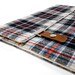 iPad / iPad Air case - blue, red and black vintage plaid