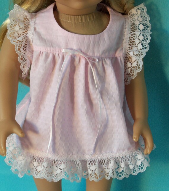 1970sAmerican Girl Doll Julie Pink Baby Doll Pajamas and
