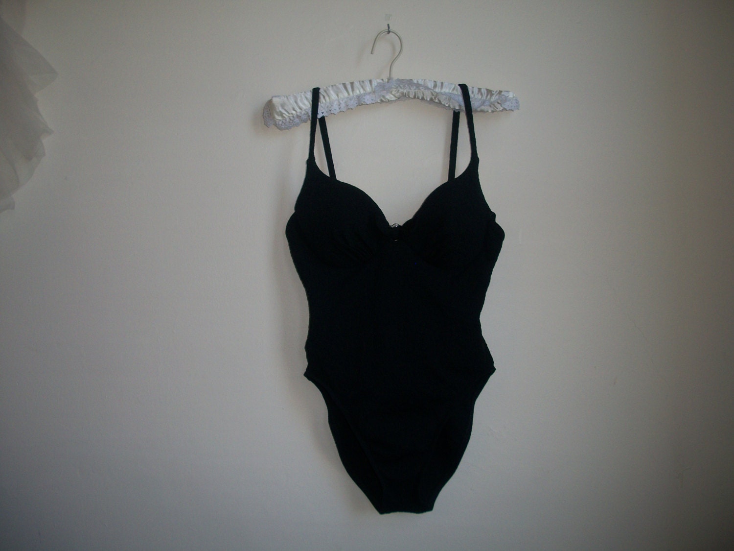 Vintage 1980's French Cut Maillot Swimsuit