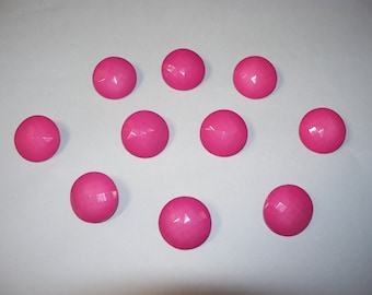 10 Pink, Shank Buttons, Lot 2283 (Free US Shipping)