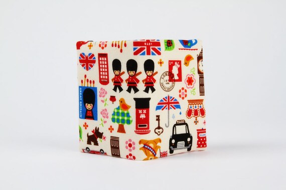 Card holder London by octopurse on Etsy