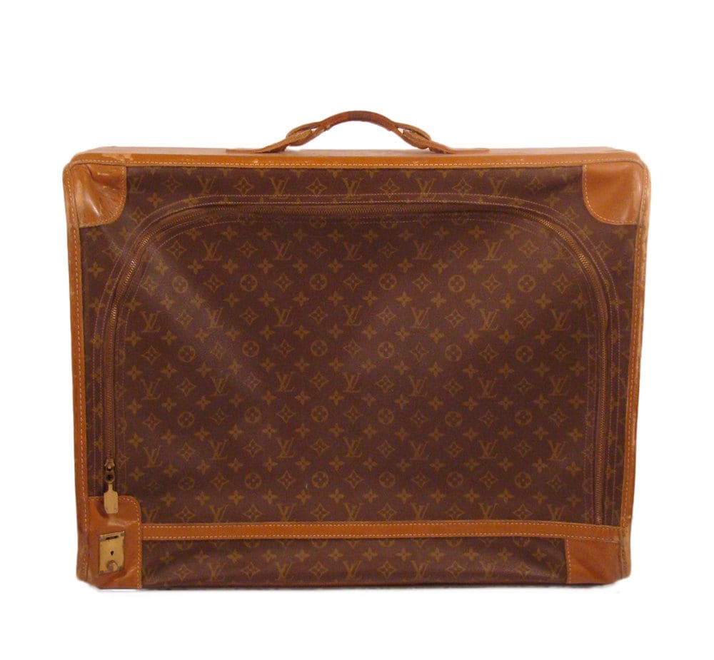 Louis Vuitton Luggage Vintage 1970s Suit Case Large Bag