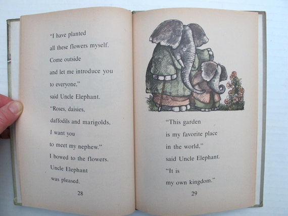 Uncle Elephant by Arnold Lobel 1981 First Edition by BlueRoseRetro