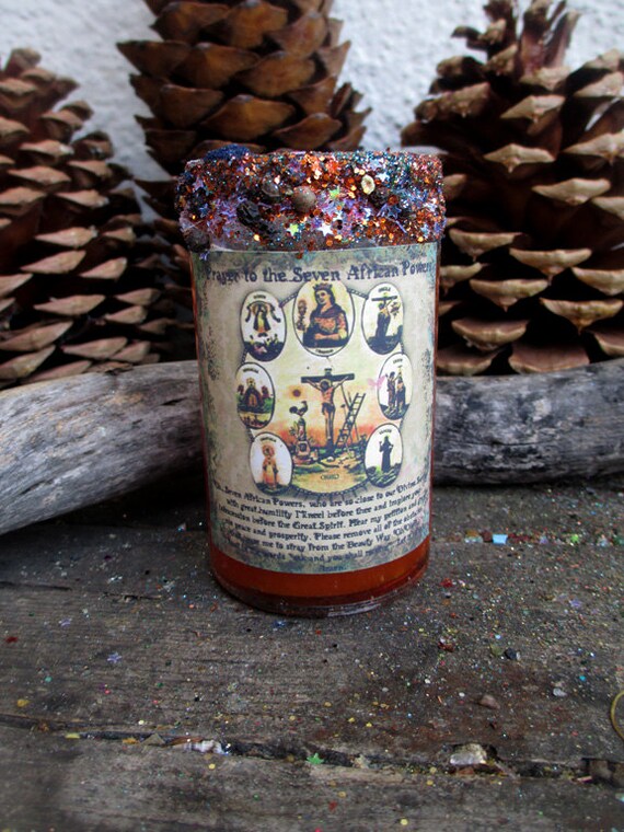 Rita's Santeria and 7 African Powers Ritual Hoodoo Candle