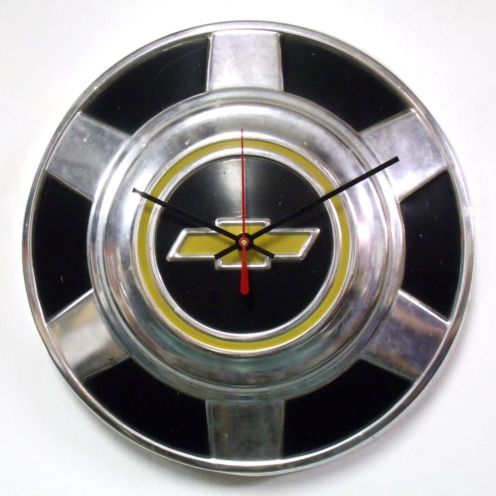 Chevy Truck Hubcap Clock 1976 1987 Chevrolet Pickup Hub