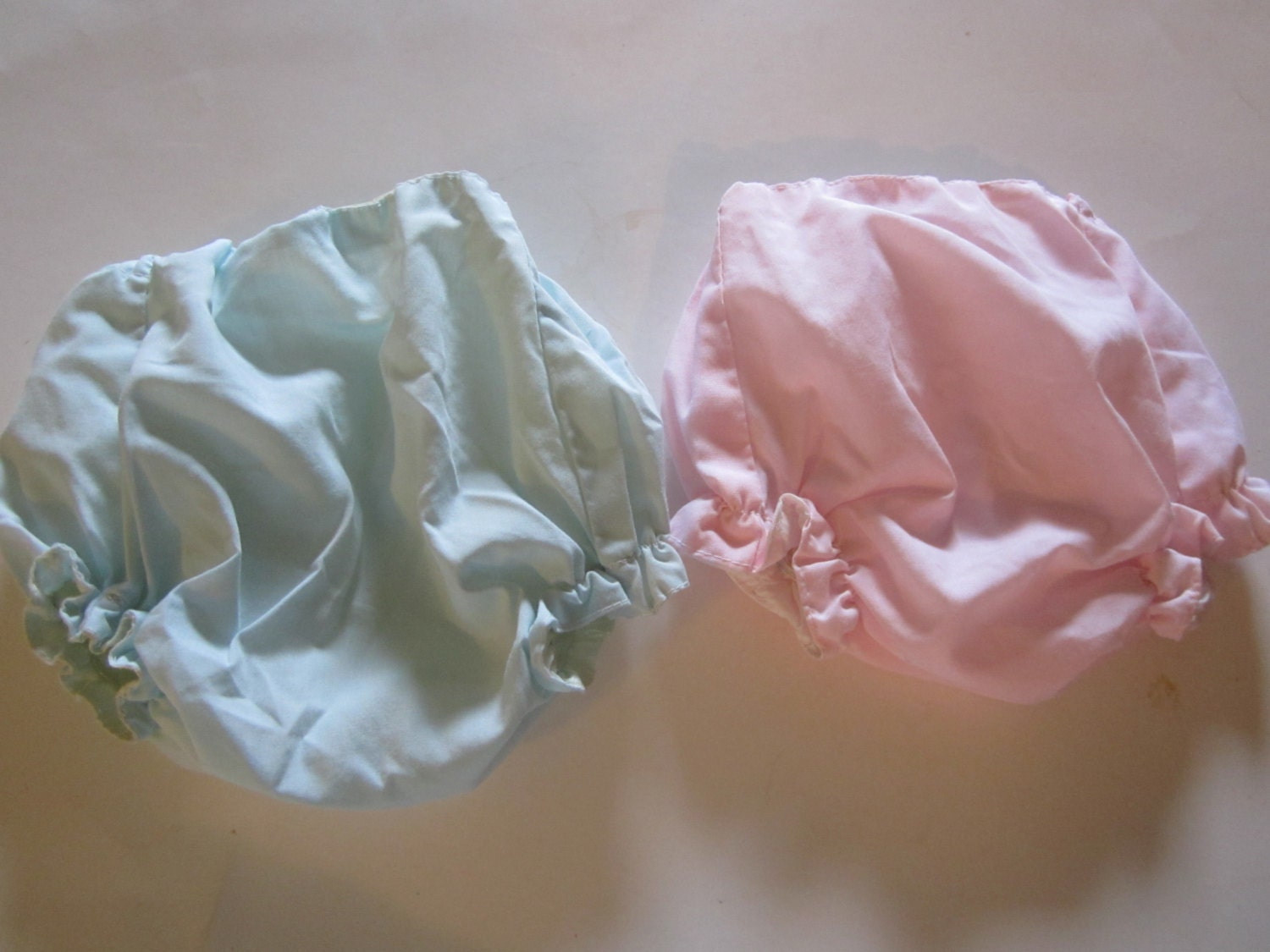 2 pair Vintage Waterproof BABY plastic rubber pants by denimangels