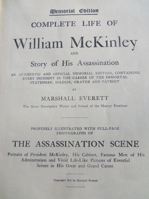 Complete Life of William McKinley and <a href=