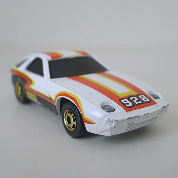 Hot Wheels Toy Car Porsche P-928 1980s Mattel by halfpintsalvage