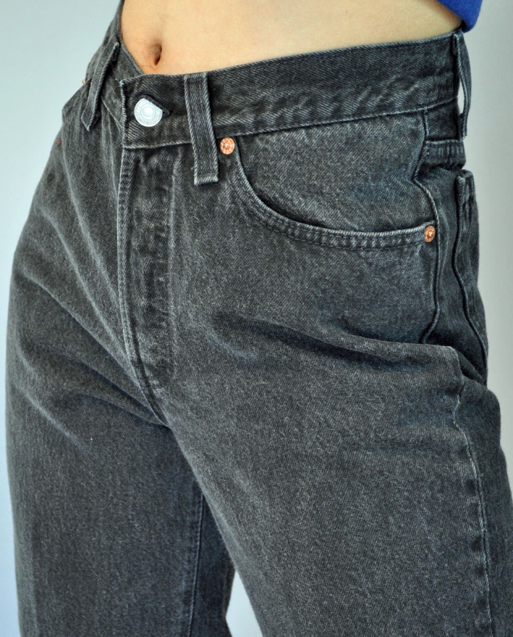 high waisted 501 jeans