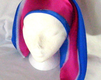Silk Scarf, Fourth of July,Silk Head Scarf, Silk Bandanna, Hand Designed,(Made In America)Red, White, & Blue 22x22inches