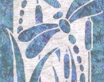 Dragonflies in Flight Dragonfly Applique Pacific Rim Quilt Pattern