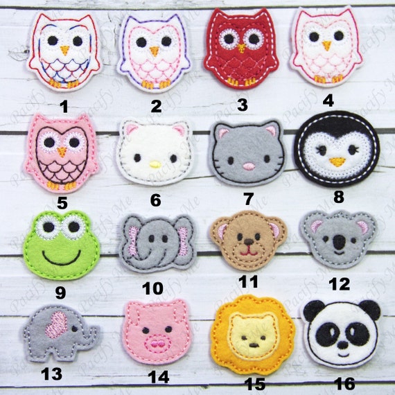 AddOn Machine Embroidered Felt AddOn Over 50 by pacifyme