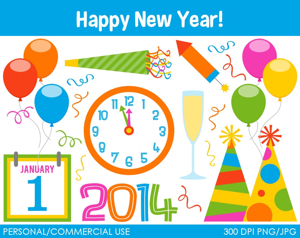 clipart new year celebration - photo #30