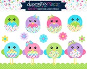 Springtime Peepachicks- Clipart for Personal or Commercial Use Il_170x135