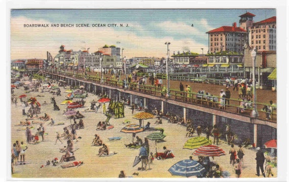 Ocean City, NJ | 20. A beach. The Boardwalk at Ocean City 