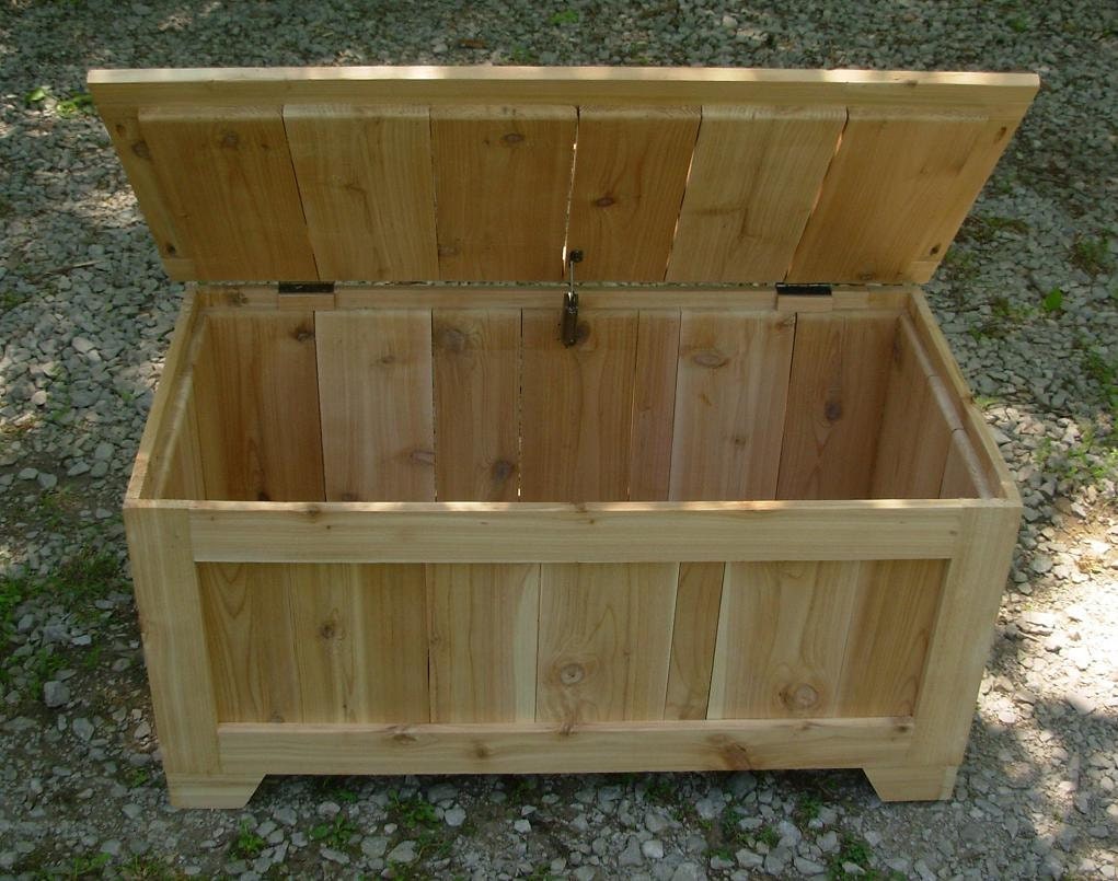 How to Build How To Build A Rustic Blanket Chest PDF Plans