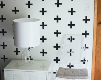 Vinyl Wall Sticker Decal Art - Plus Sign