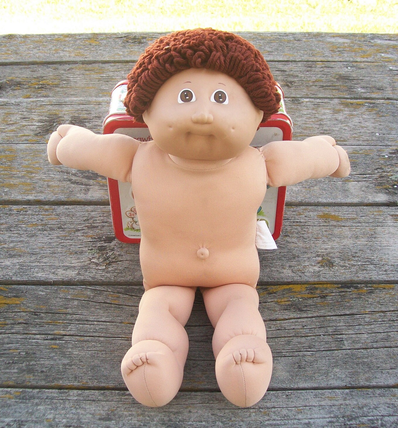 cabbage patch curly hair