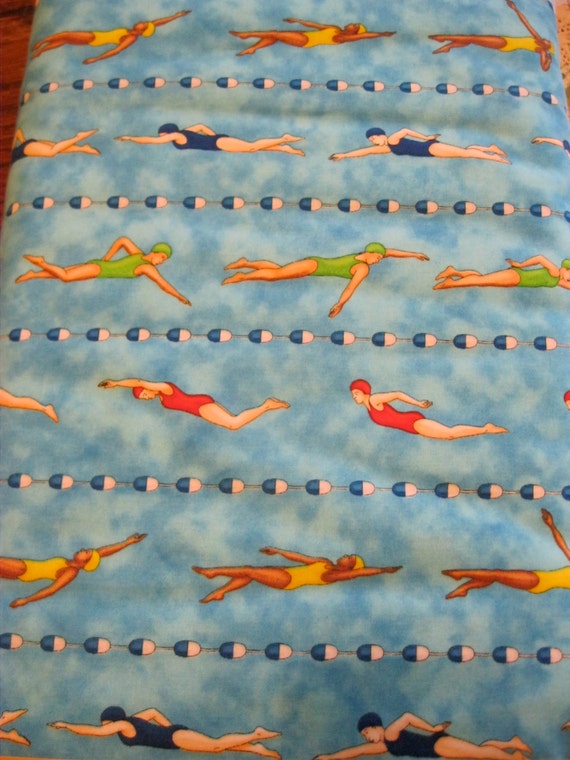 Swim Team Fabric Cotton Yardage Swimmers Bathing Suit