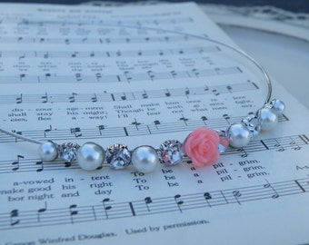 50% of this item, enter LOVE99 at checkout. Sweet Flower Headband, Minimilist Accessory