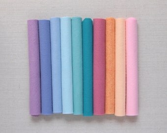 Noia Land // Wool Felt for Pattern // Benzie Guest Curator // Felt Woodland Creatures, Felt Dolls, Felt Owls, Felt Sheets, Merino Garland