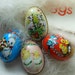 4 Tin Candy Containers Eggs Vintage by Quilted Nest