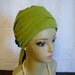 Ultra "Cool" Apple Green Gauze Turban with Accessory