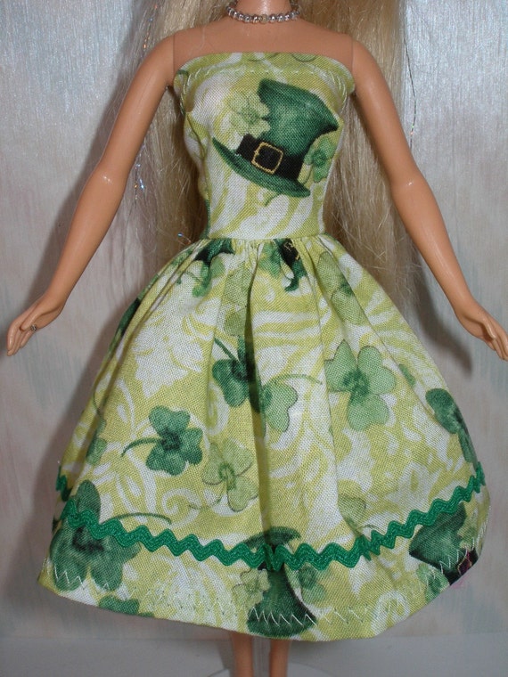 barbie st patricks day dress up