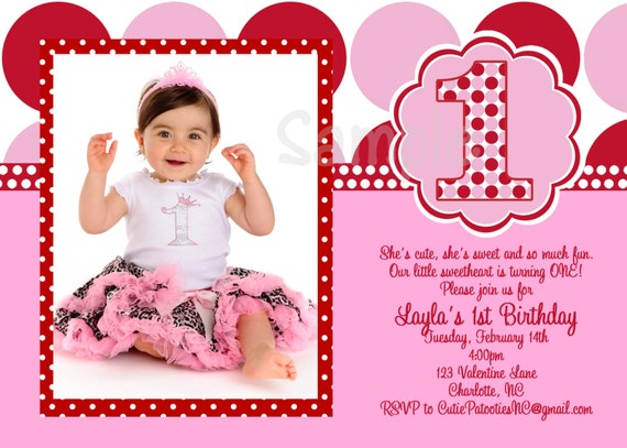 valentines birthday invitations