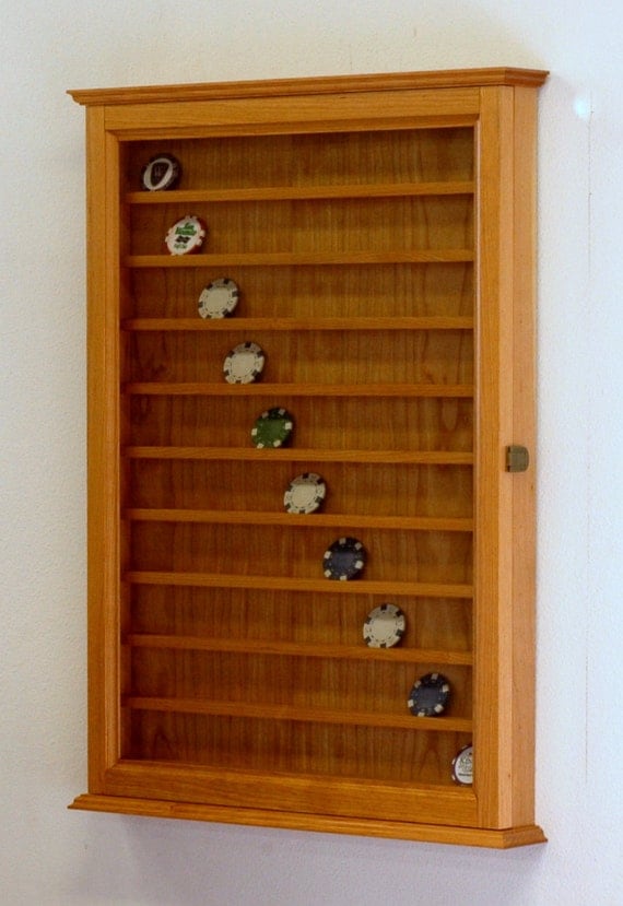 Poker Chip Cabinet