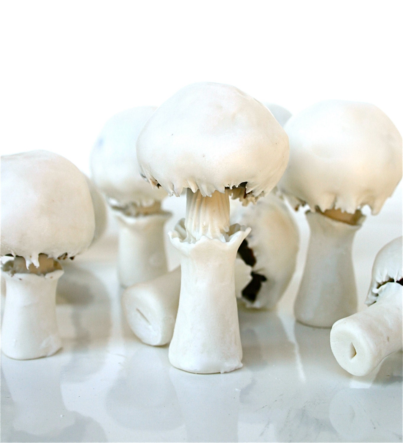 Edible Chocolate Cluster Candy Mushrooms 5 pieces