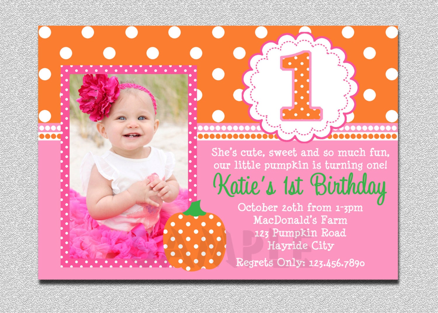 1St Birthday Invitation 7