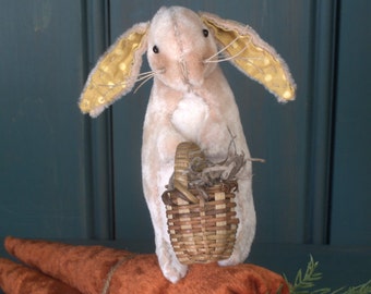 Waiting for Easter E-PATTERN Bunny and Carrots by cheswickcompany