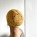 Crochet Beanie, Slouchy Beanie Cap - Yellow, Peach, Dash Of Rainbow Cotton Beanie - Summer Hat, Yellow Hat, Unisex Beanie Women Men