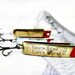 Three Vintage South Bend Super Duper Fishing Lures Treble Hooks