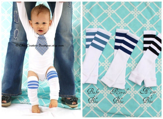 Baby Boy Gift Set, Tie Bodysuit & Leg Warmers / Leggings SET. Any Fabric from Any Collection. Plaid, Argyle, Gray Grey, Summer Wedding by ChicCoutureBoutique