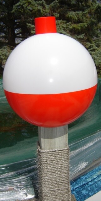 Summer winter Outdoor Lighting Big Fishing Bobber 12 inch