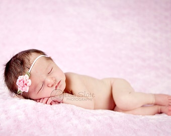 Baby headband, newborn headband, adult headband, child headband and photography prop The single sprinkled- Sara headband
