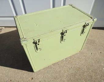 Vintage Industrial Storage Box.