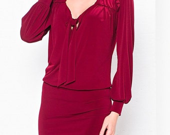 sleeveless dress. with pockets. draping at the by NewstyleNataly